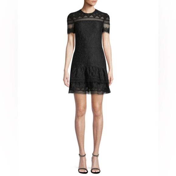 Jonathan Simkhai
Multimedia Threaded Mesh Mini Ruffle Dress size 6 - Picture 15 of 16